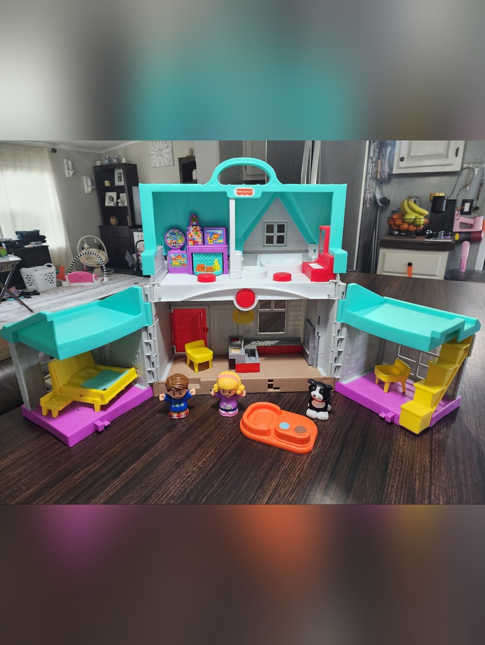 Fisher-Price Little People Retired Play House.